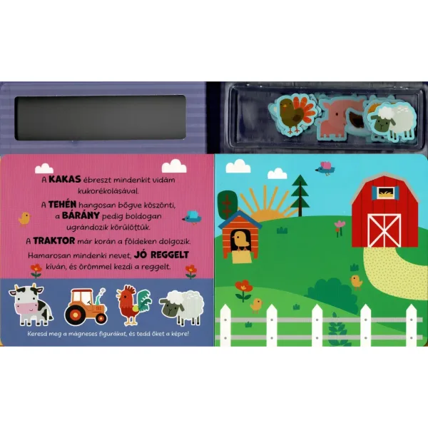 Dolci avventure in fattoria! libro di attività con personaggi magnetici immagine 2