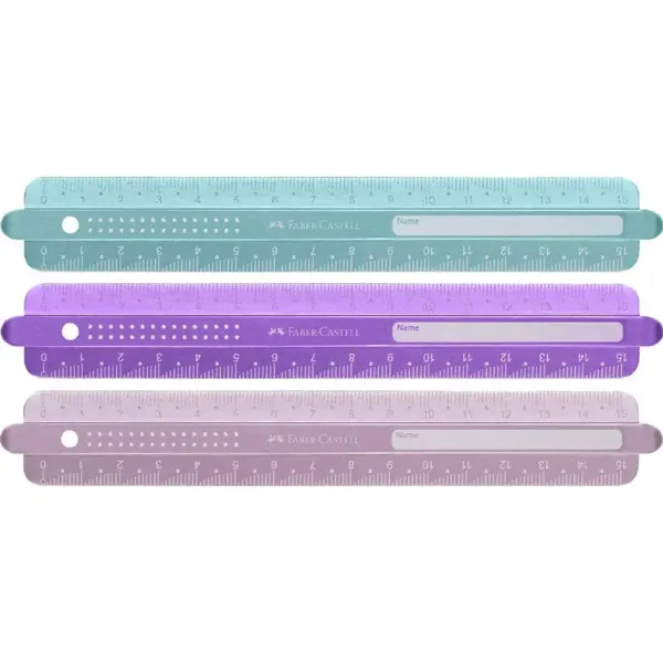 Faber-Castell: Righello flessibile Sparkle 15cm in vari colori immagine 1