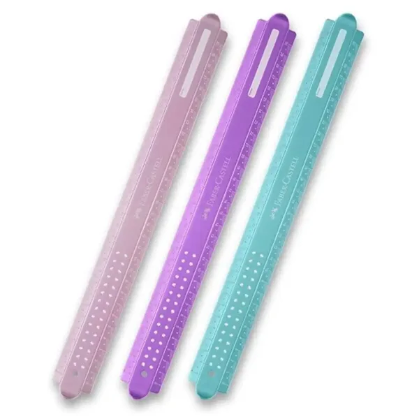 Faber-Castell: Righello flessibile Sparkle 30cm in vari colori immagine 1