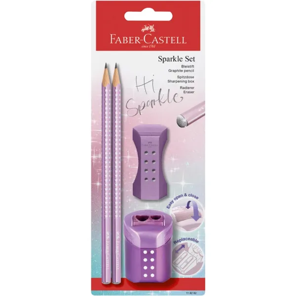 Faber-Castell: SPARKLE set di cancelleria da 4 pezzi in diverse varianti 1 pezzo immagine 3