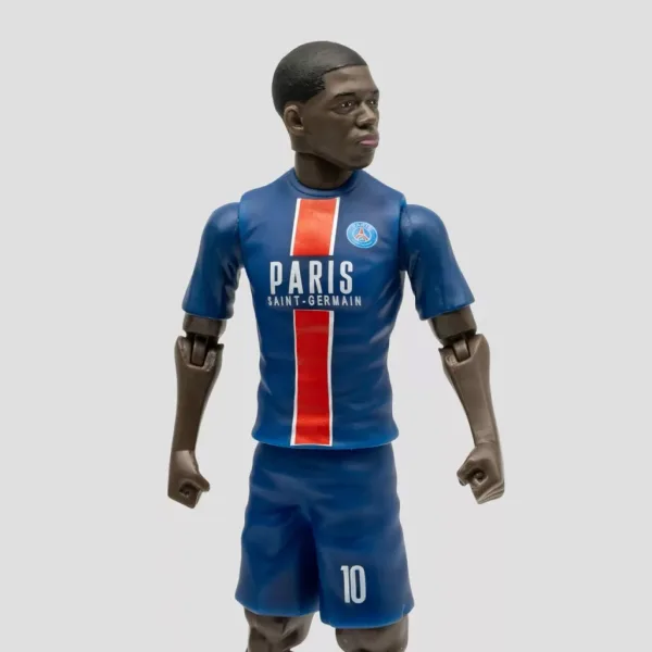Figura d'azione calciatore, 20 cm - PSG, maglia numero 10 di Dembélé immagine 3