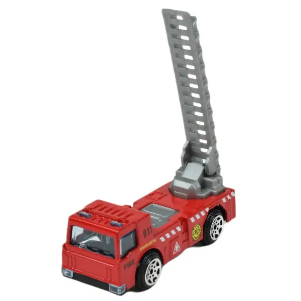 Fire Rescue: Set di 6 auto dei pompieri in scala 1/64 immagine 2