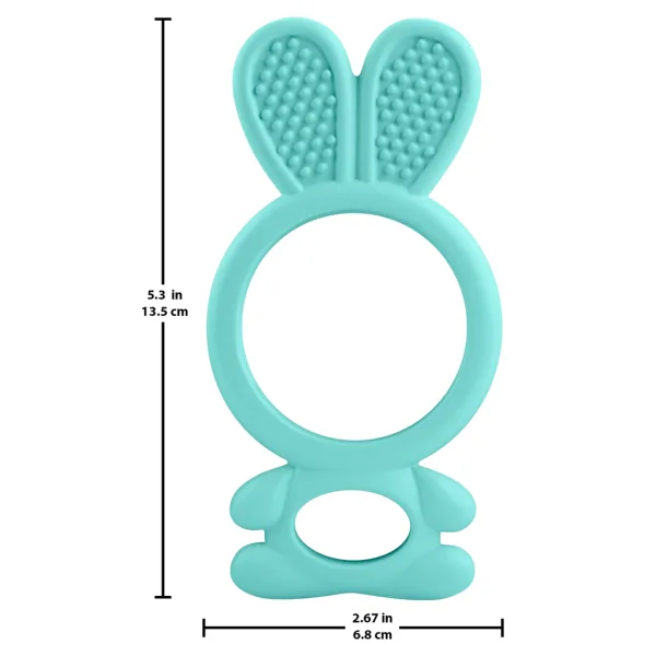 Fisher-Price Personaggi divertenti Mordicchiagengive a forma di coniglietto - Mattel immagine 3