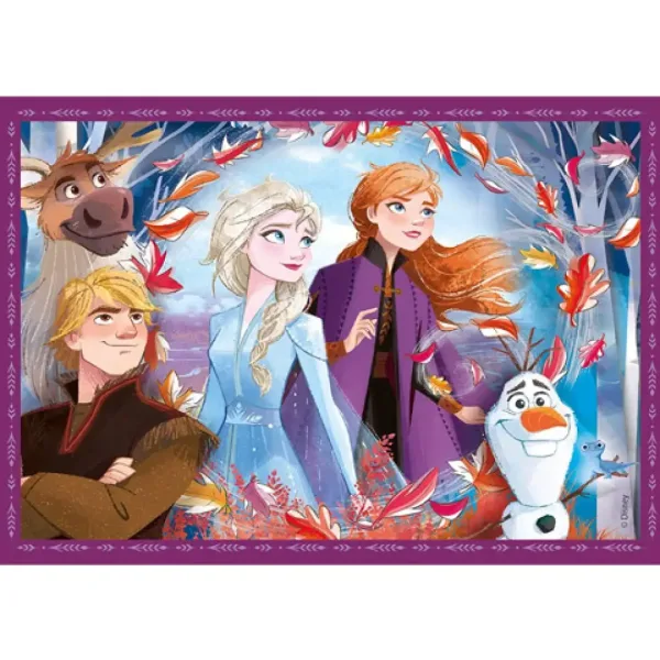 Frozen 2. puzzle 4 in 1 - Clementoni immagine 5