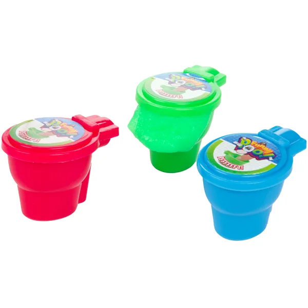 Funny Poo set di WC divertente con pasta modellabile 3 pezzi immagine 3