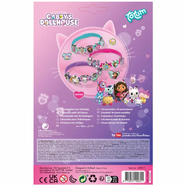 Gabi casa delle bambole set creativo per la creazione di braccialetti - Totum immagine 4