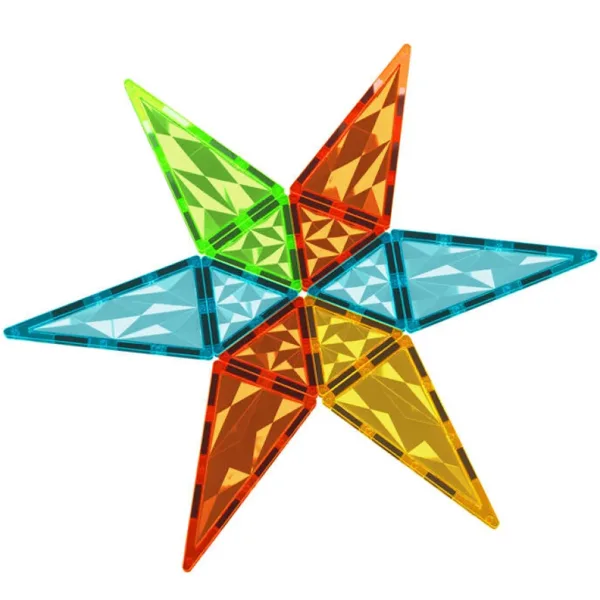 Geomag Piastrelle Magnetiche Gems gioco di costruzione magnetico 44 pezzi immagine 3