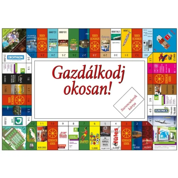 Gioca con saggezza! gioco da tavolo per la famiglia immagine 2