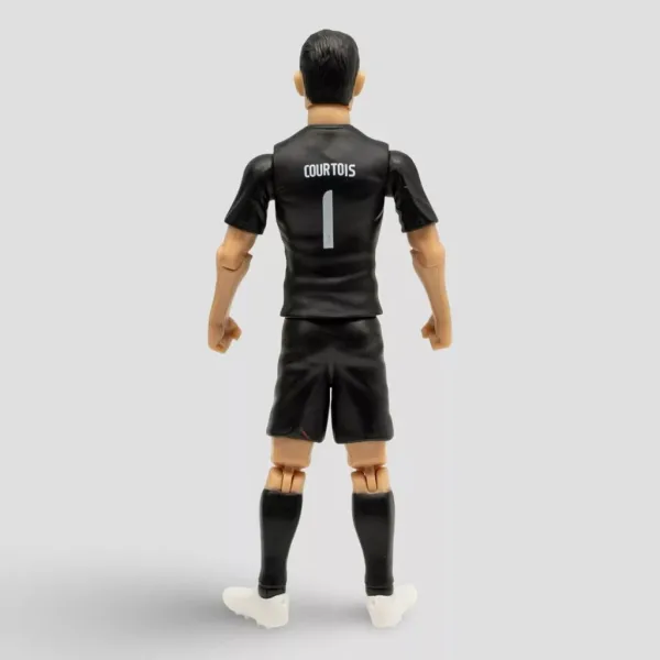 Giocatore di calcio azione figura, 20 cm - Belgio, Courtois con maglia numero 1 immagine 3