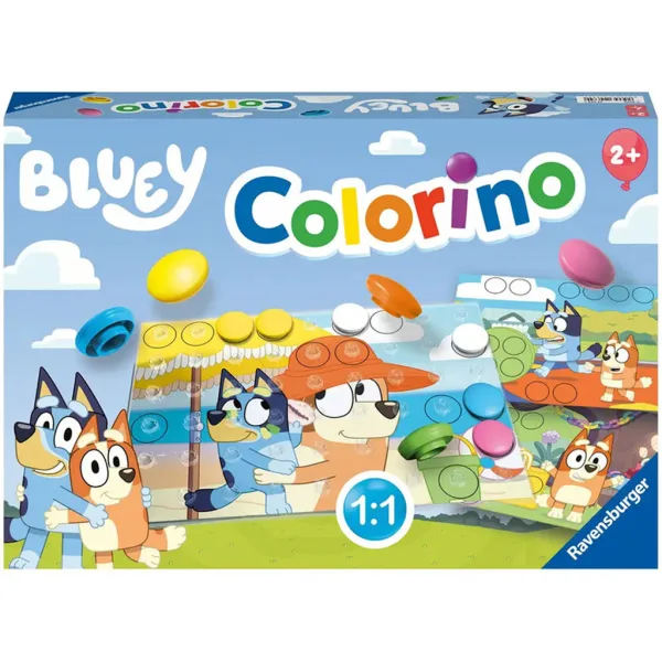 Gioco da tavolo Bluey Colorino - Ravensburger immagine 1