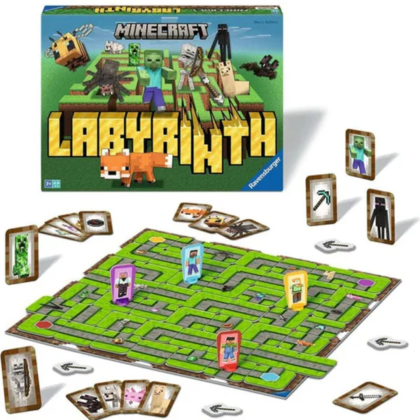 Gioco da tavolo labirinto Minecraft - Ravensburger immagine 2
