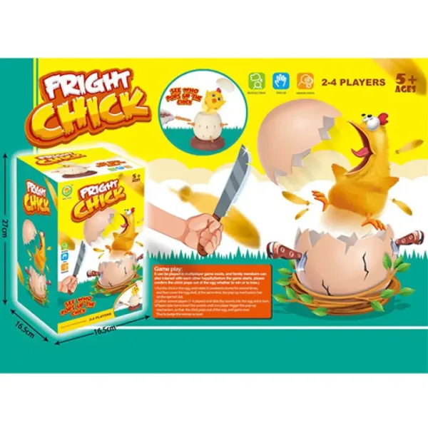 Gioco da tavolo Pollo spaventato immagine 2