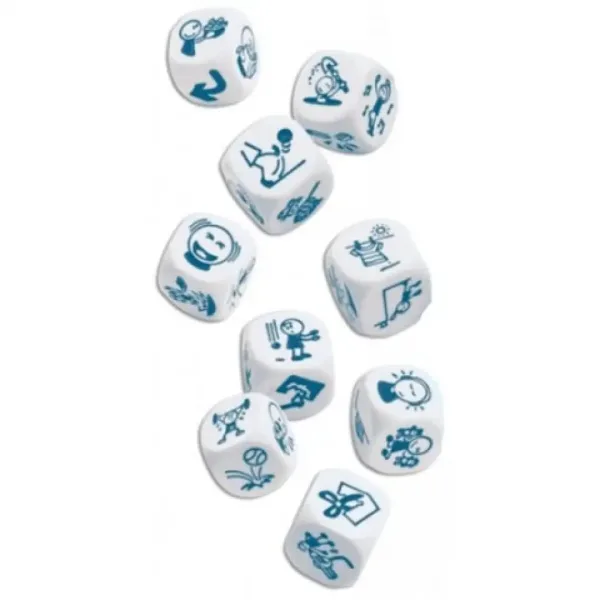 Cubo delle storie con azioni gioco di cubi immagine 2