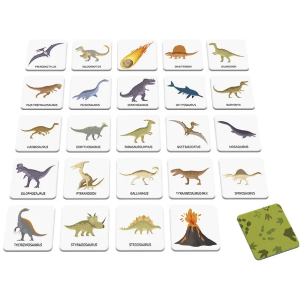 Gioco di memoria dinosauri immagine 4