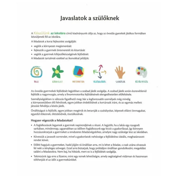 Girasole: Ci stiamo preparando per la scuola - per bambini di 3-4 anni immagine 2