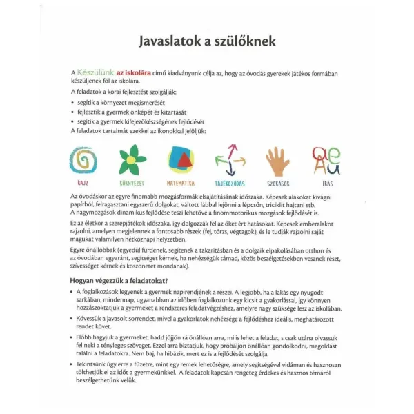Girasole: Ci stiamo preparando per la scuola - per bambini di 4-5 anni immagine 2
