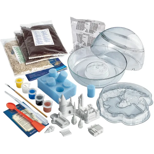 Harry Potter Castello di Hogwarts Terrarium Set - Clementoni immagine 4