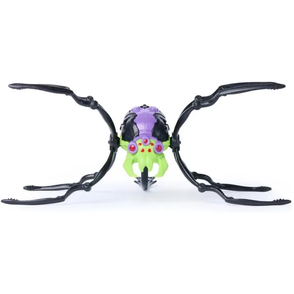 Hex Bots: Skitter Bot robot ragno interattivo – verde-viola - Spin Master immagine 2