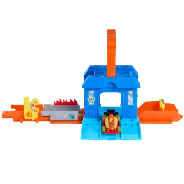 Hot Wheels: City Dine & Go ristorante per auto set di pista base – Mattel immagine 2