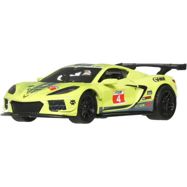 Hot Wheels: Corvette C8.R auto a carica manuale 1/43 - Mattel immagine 2