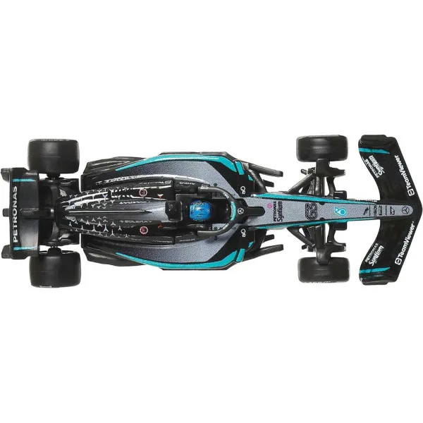 Hot Wheels F1 Macchinina 2-pack - Mercedes: Antonelli + Russell - Mattel immagine 3