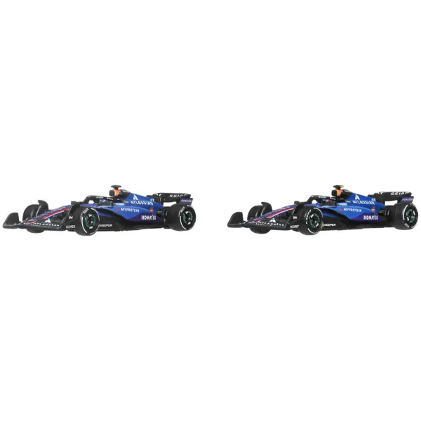 Hot Wheels F1 Macchinina 2-pack - Williams:sainz + Albon - Mattel immagine 2