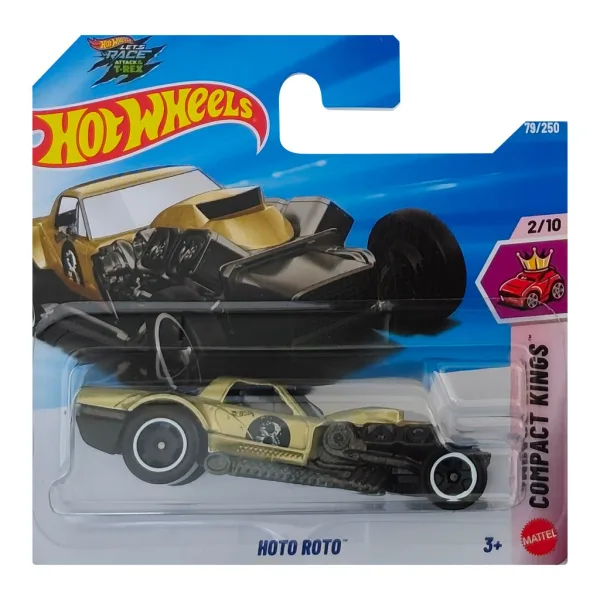 Hot Wheels: Hoto Roto auto da corsa frizzante 1/64 - Mattel immagine 1