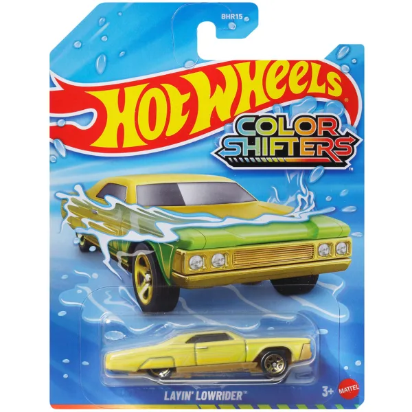 Hot Wheels: Layin' Lowrider auto giocattolo cambia colore 1/64 - Mattel immagine 1