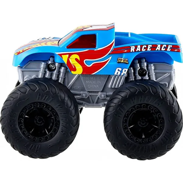 Hot Wheels Monster Trucks Race Ace veicolo con luci e suoni 1/43 - Mattel immagine 2