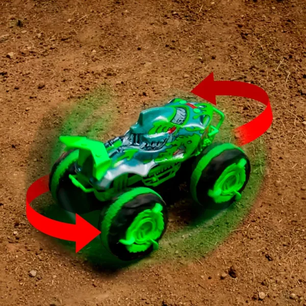 Hot Wheels Monster Trucks Radiocomandato Amphibious Great Bite 1/15 - Mattel immagine 4