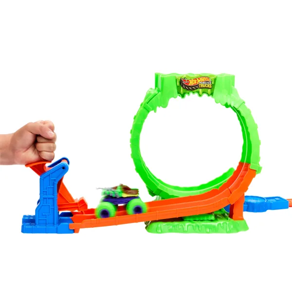 Hot Wheels Monster Trucks Slimehurok pista – Mattel immagine 4