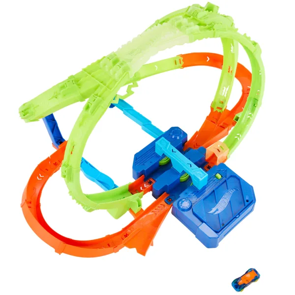 Hot Wheels Stunt Tracks Carriera di Kanyarkavalkád set di piste - Mattel immagine 4