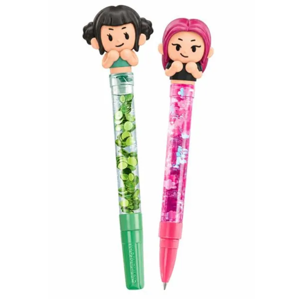 Idea Art Mini: K-Pop Demon Hunters set di creazione penne Zoey e Mira - Clementoni immagine 2