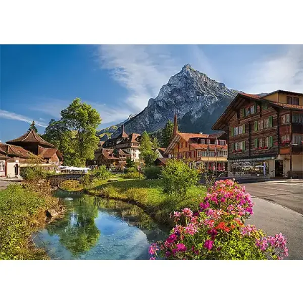 Il puzzle premium da 2000 pezzi delle Alpi estive - Trefl immagine 2