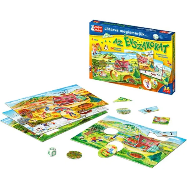 Impariamo le stagioni giocando - gioco da tavolo immagine 2