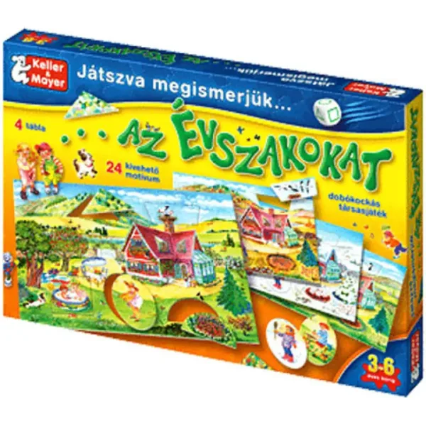 Impariamo le stagioni giocando - gioco da tavolo immagine 1