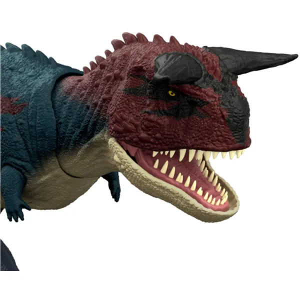 Jurassic World: figura di dinosauro Carnotaurus - Mattel immagine 3