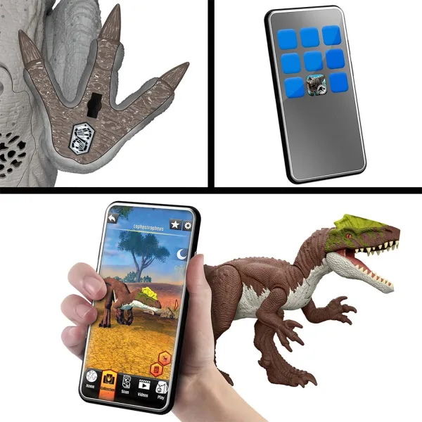 Jurassic World: Rinascita Frenzy pack figura di dinosauro Archaeornithomimus - Mattel immagine 3