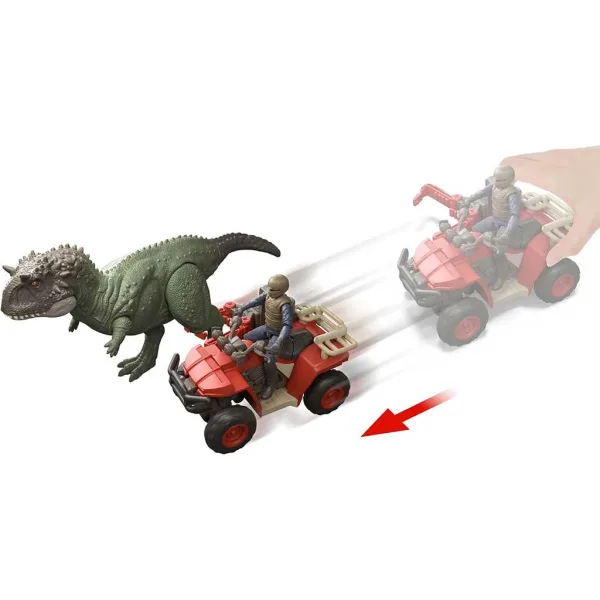 Jurassic World: Set di gioco Quad per catturare dinosauri - Mattel immagine 4