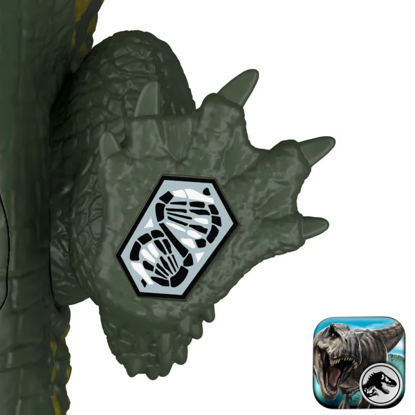 Jurassic World: Stomatosuchus dinosauro attaccante con suono e luce – Mattel immagine 4