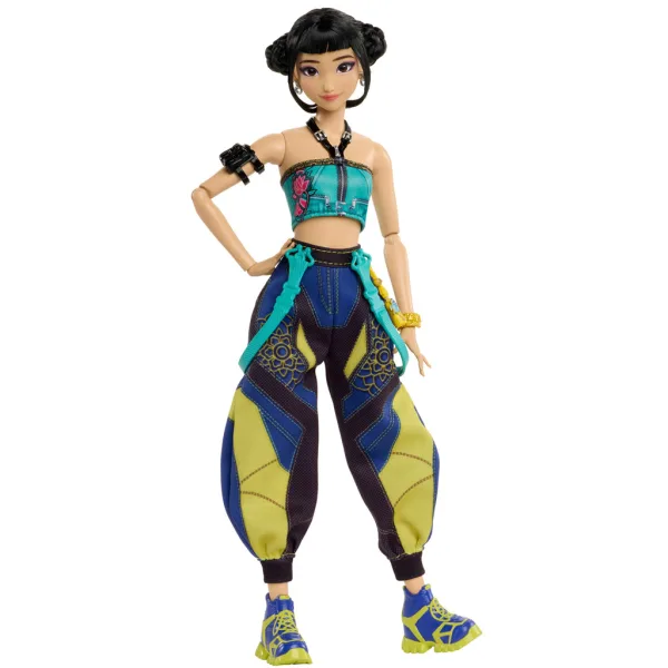 K-Pop Cacciatori di Demoni: Bambola di Moda Zoey con Armi – Mattel immagine 6