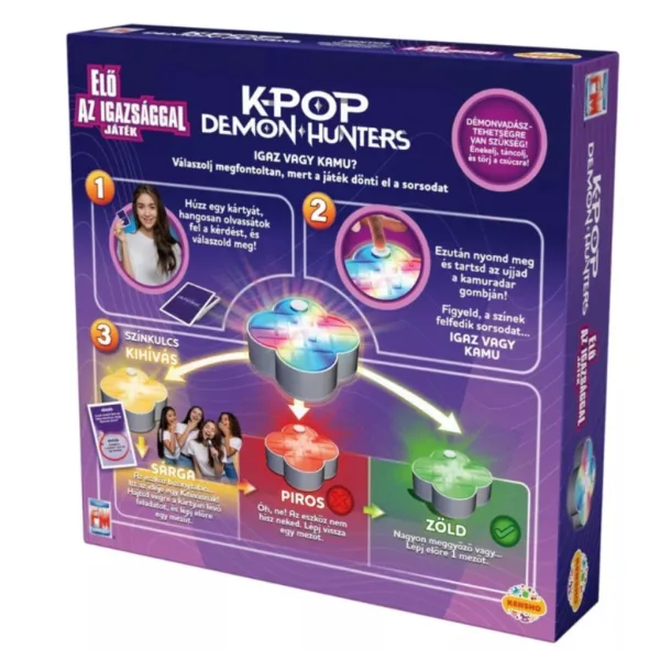 K-Pop Cacciatori di Demoni: In Gioco con la Giustizia Gioco da Tavolo immagine 2