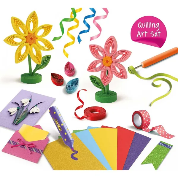 Kids Art: Set creativo di opere con carta colorata - Lisciani immagine 3