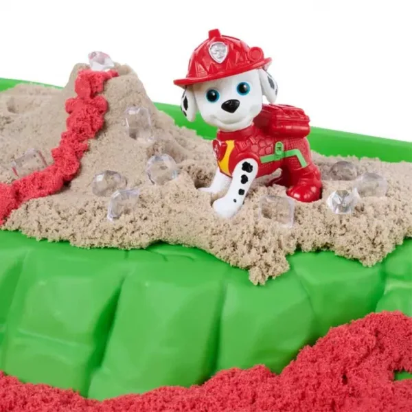 Kinetic Sand: Paw Patrol Marshall set di gioco in sabbia modellabile - Spin Master immagine 3