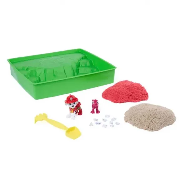 Kinetic Sand: Paw Patrol Marshall set di gioco in sabbia modellabile - Spin Master immagine 5
