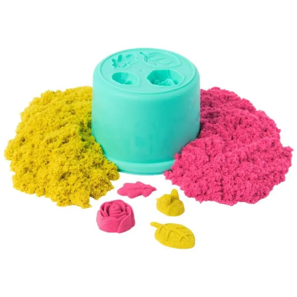 Kinetic Sand: Squish Blossom set di sabbia magica – Spin Master immagine 3