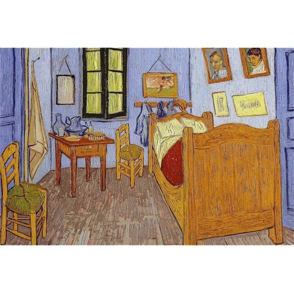 La camera di Van Gogh ad Arles, Van Gogh - puzzle da 500 pezzi con cornice - Trefl immagine 2