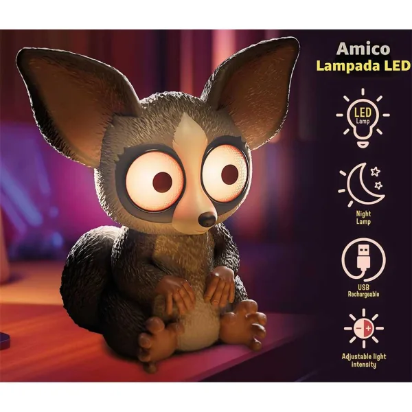 Lampada notturna LED Rainy Days Bush Baby - Lisciani immagine 3