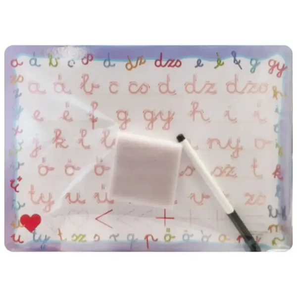 Tavola da disegno sviluppa abilità con pennarello cancellabile: Lettere - D-Toys immagine 2