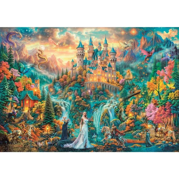Legends of Hidden Regno Magico puzzle da 2000 pezzi – Clementoni immagine 2